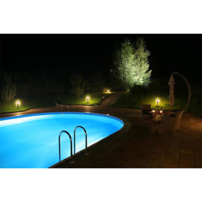 Luceco LED Flame Effect Torch USB Charged IP65 Rated Black LEXFLAMEBK-02
