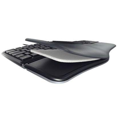 CHERRY 4500 ERGO Ergonomic Keyboard UK Layout QWERTY Wired Padded Palm Rest