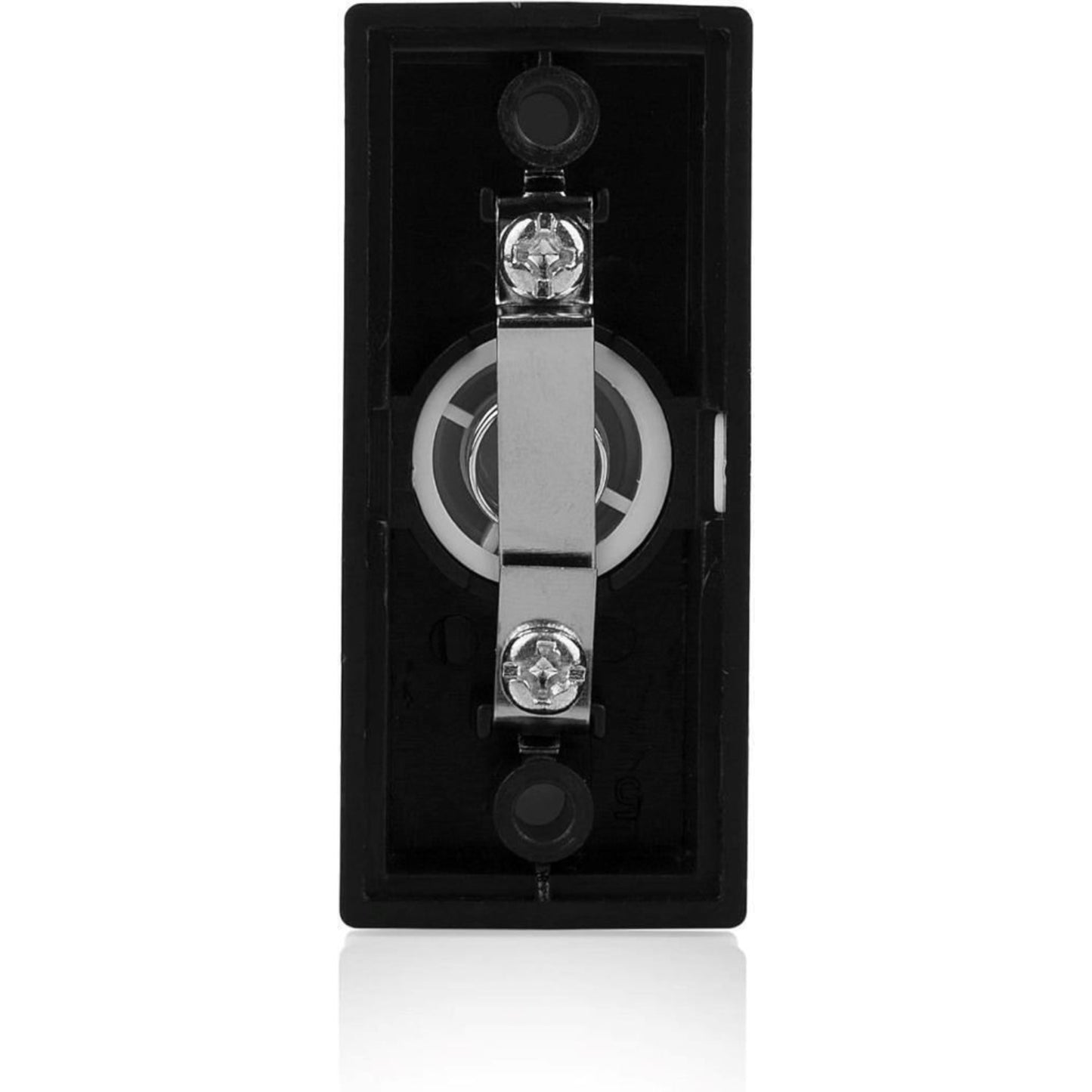 Byron Wired Doorbell Kit Button Chime and 5m Cable 90dB White DBW-24031