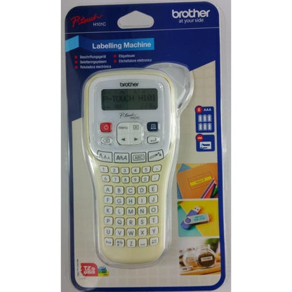 Brother P-Touch H101C Handheld Labelling Print Machine System Tape Batteries