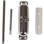 Yale Surface Mounted Door Closer Spring Loaded with Adjustable Tensioner Chrome
