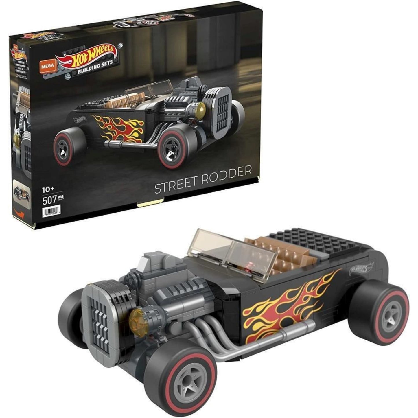 Mega Construx Hot Wheels Street Rodder Construction Collectors Edition 507 Piece