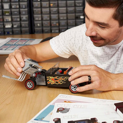 Mega Construx Hot Wheels Street Rodder Construction Collectors Edition 507 Piece