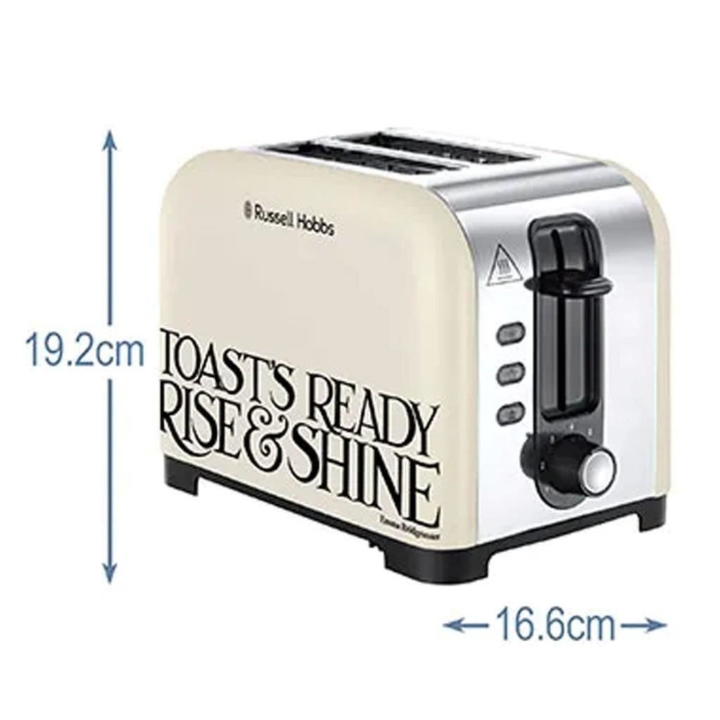 Russell Hobbs Emma Bridgewater 2 Slice Toaster Toast and Marmalade 850W (23538)