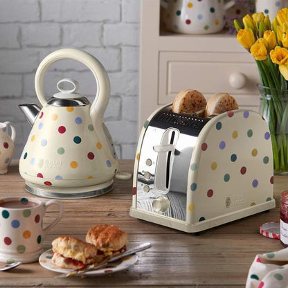 Russell Hobbs Toaster 2 Slice Emma Bridgewater Polka Dot Toaster 1300 Watt