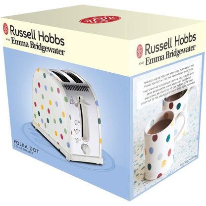 Russell Hobbs Toaster 2 Slice Emma Bridgewater Polka Dot Toaster 1300 Watt