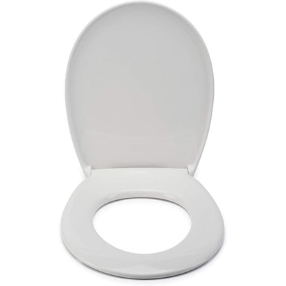 Croydex Hudson Anti-Bacterial Toilet Seat Soft Close Hinges and Quick Release