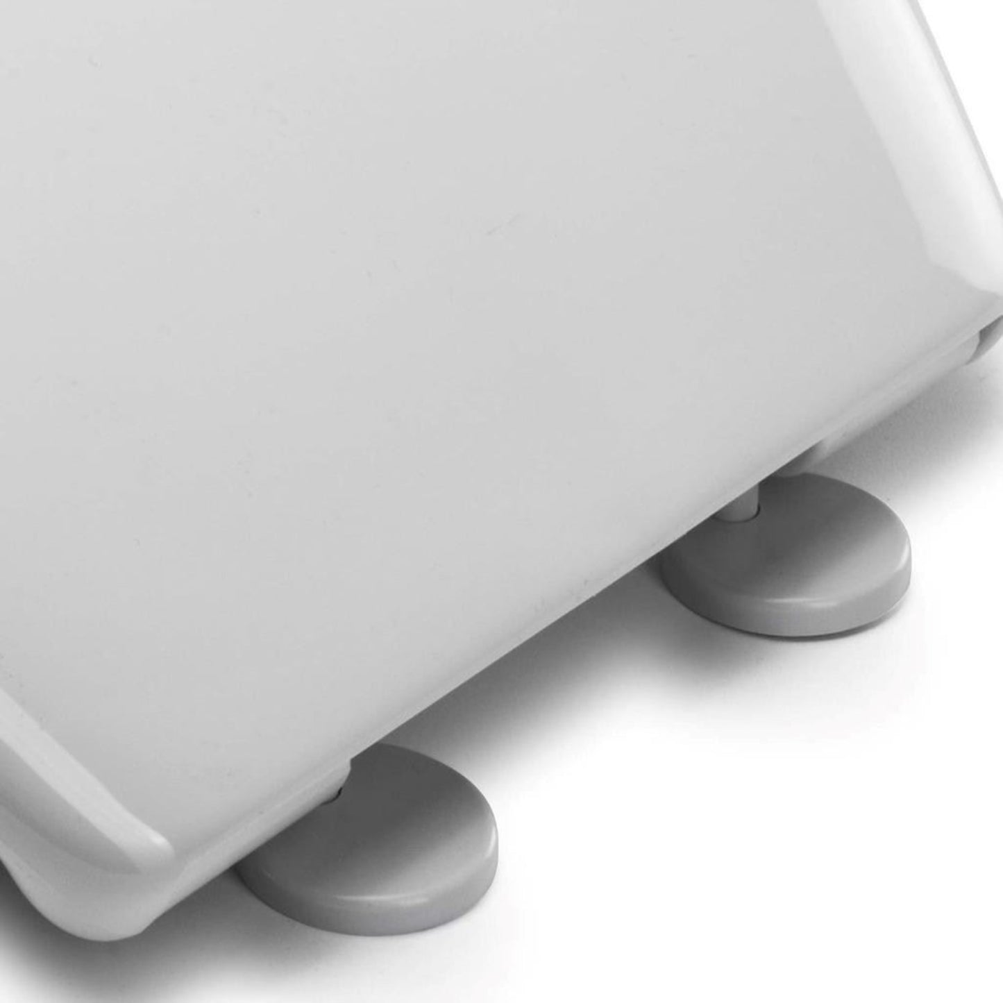 Croydex Hudson Anti-Bacterial Toilet Seat Soft Close Hinges and Quick Release