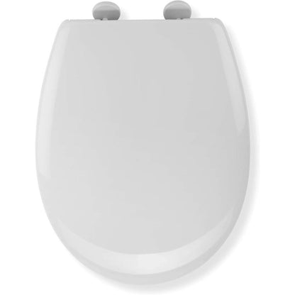 Croydex Hudson Anti-Bacterial Toilet Seat Soft Close Hinges and Quick Release