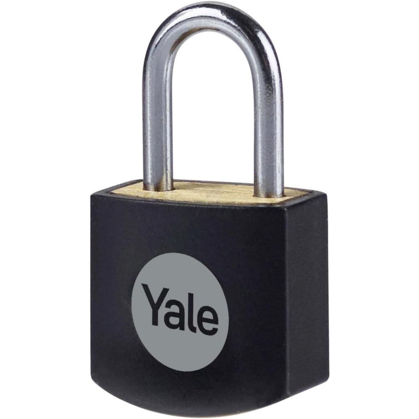Yale x4 Standard Security 15mm Brass Padlock Open Steel Shackle 3 Matching Keys