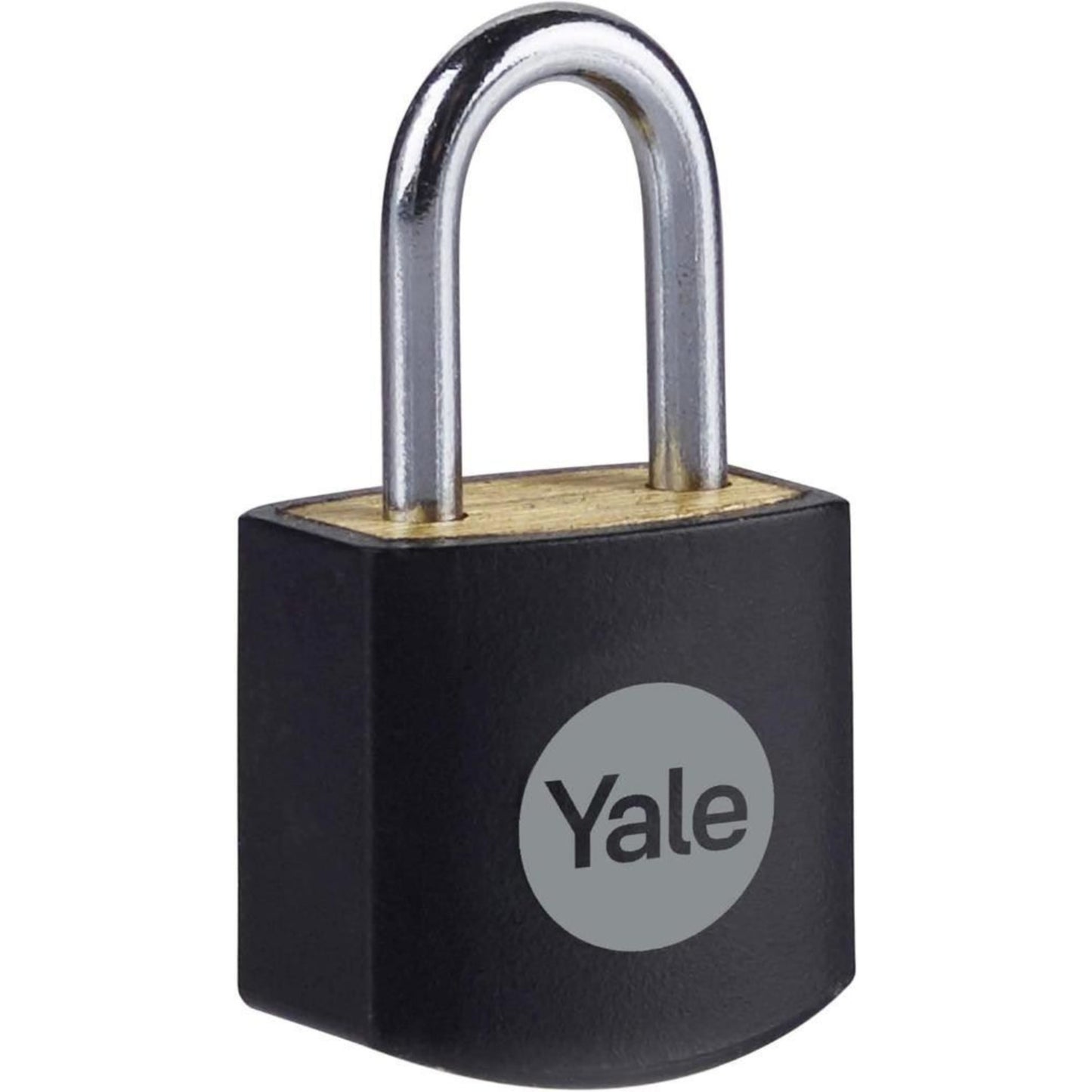 Yale x4 Standard Security 15mm Brass Padlock Open Steel Shackle 3 Matching Keys