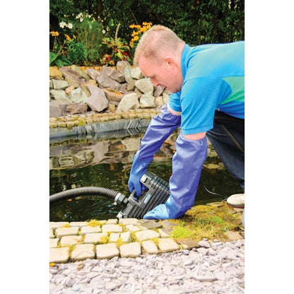Hozelock Pond Gloves Waterproof PVC Extended Arm Elasticated Sleeve 1756