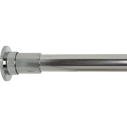 Croydex Telescopic Shower Curtain Rod Stick 'N' Lock Aluminium 110cm to 183cm