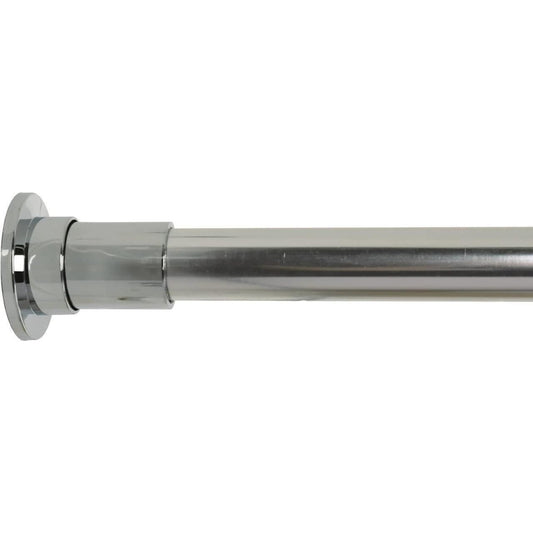 Croydex Telescopic Shower Curtain Rod Stick 'N' Lock Aluminium 110cm to 183cm