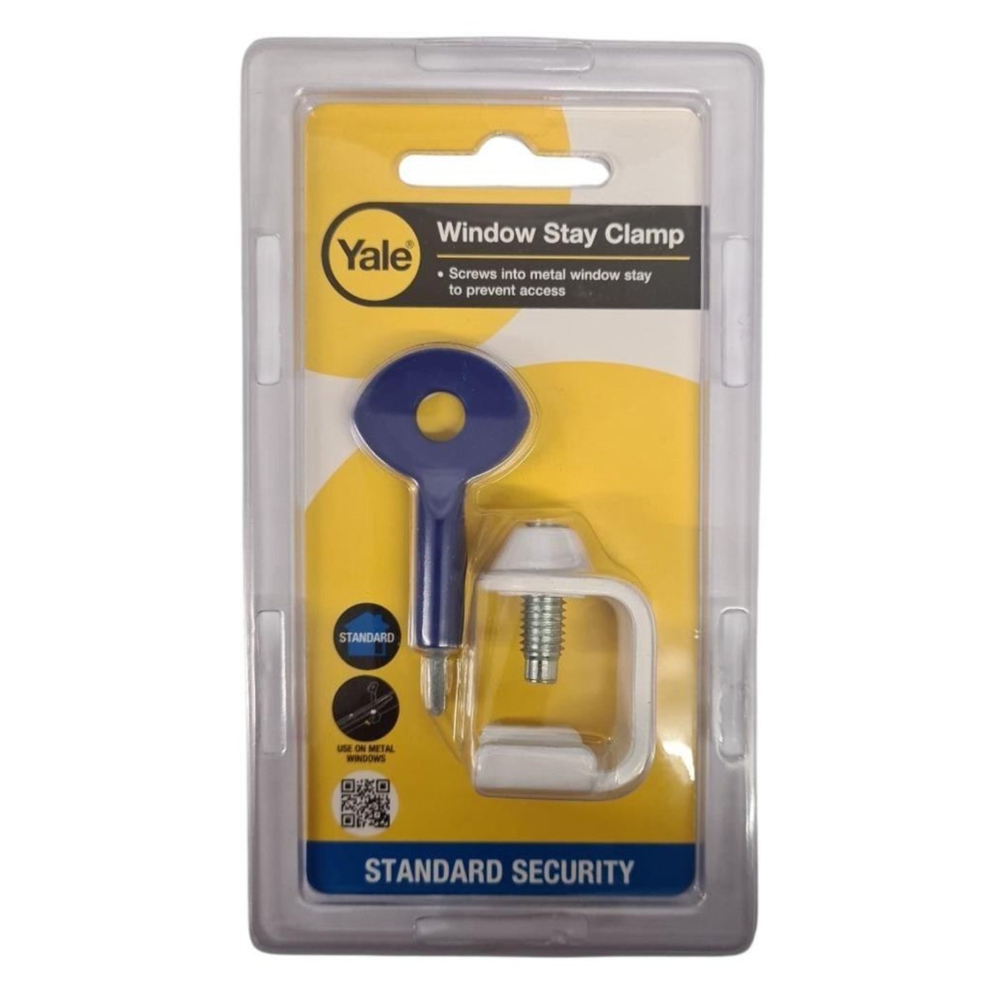 Yale Window Stay Clamp Lock for Metal and Timber Casement Windows P121WE