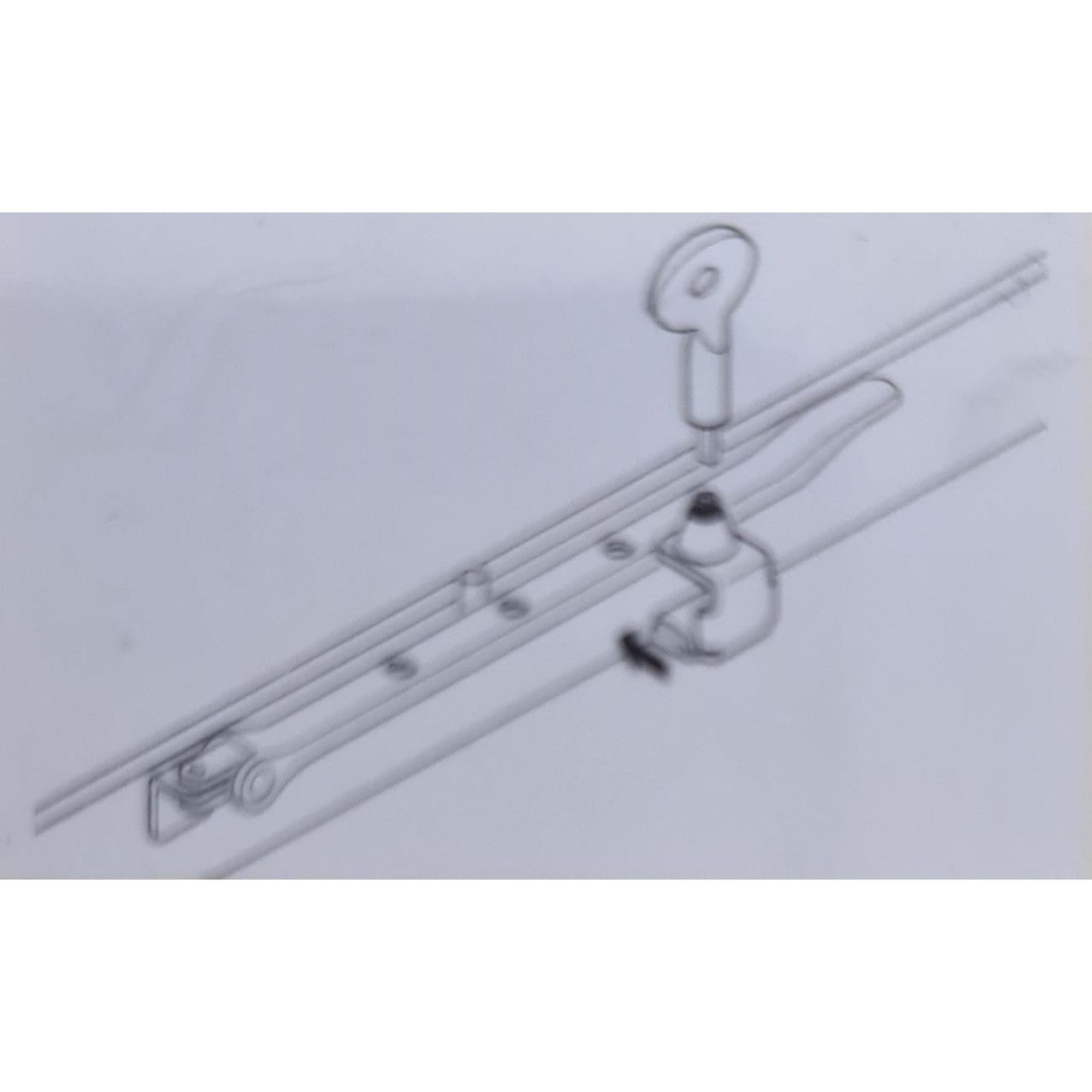 Yale Window Stay Clamp Lock for Metal and Timber Casement Windows P121WE