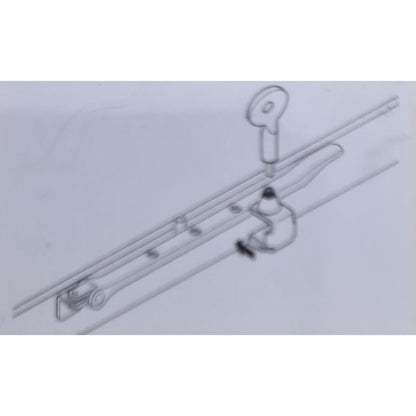 Yale Window Stay Clamp Lock for Metal and Timber Casement Windows P121WE