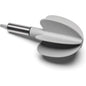 Croydex Replacement Toilet Brush Head Anti Bacterial Silicone Swiper Loo Brush