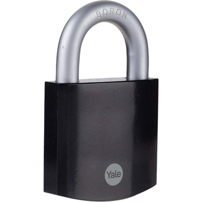 Yale Maximum Security 62mm Hardened Steel Padlock Open Boron Shackle 3 Keys