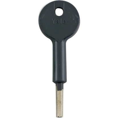 Yale Window Lock with Key White for Hinged Wooden Window 8K101 Pack of 1