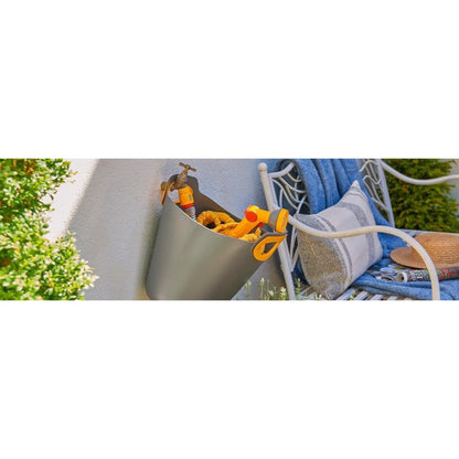 HOZELOCK Superhoze City 7.5m Hose with x2 Aquastop Connectors and Rose Spray Gun