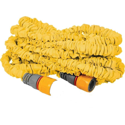 HOZELOCK Superhoze City 7.5m Hose with x2 Aquastop Connectors and Rose Spray Gun