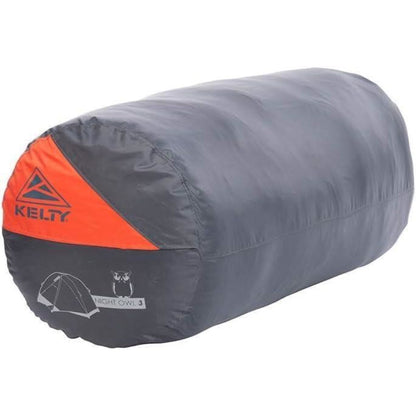 Kelty Night Owl 3 Person Tent Backpacking Camping Lightweight Oversized Doors