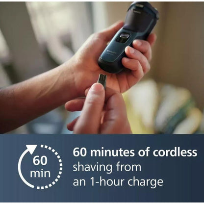 Philips Series 3000 Wet & Dry Electric Shaver With Pop-up Trimmer S3243/12