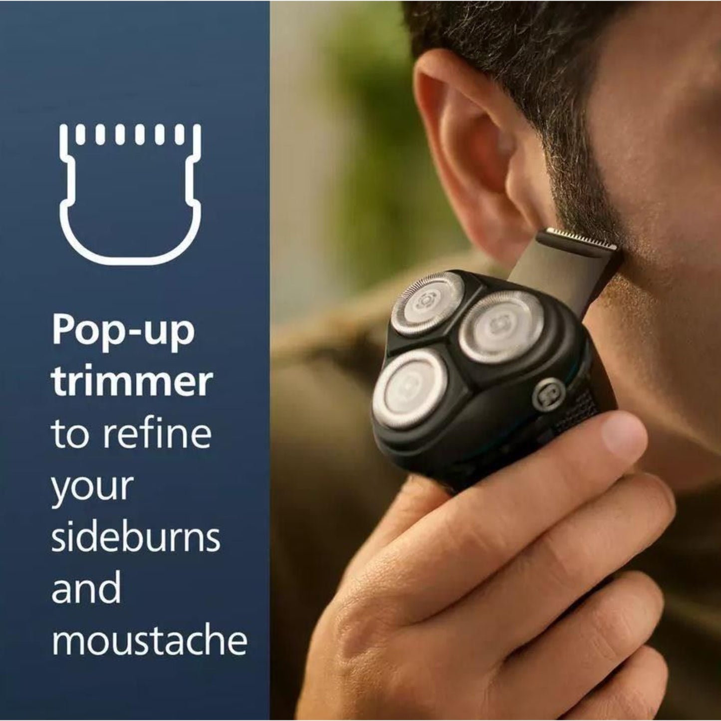 Philips Series 3000 Wet & Dry Electric Shaver With Pop-up Trimmer S3243/12