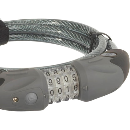 Yale Standard Combination Cable Bike Lock 1800mm Steel Ball Click Gear System