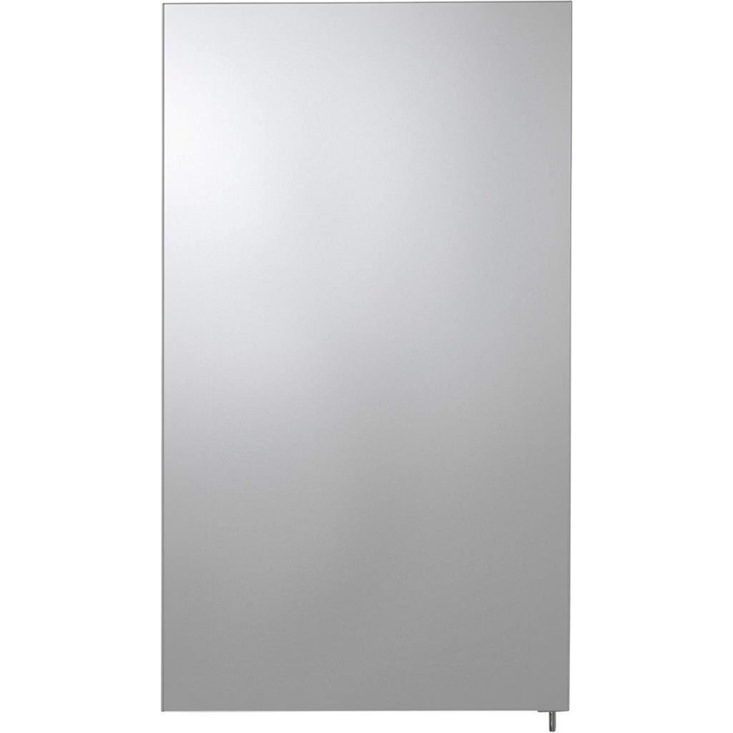 Croydex Maiford Mirrored Door Illuminated Cabinet with Shaver Socket Aluminium