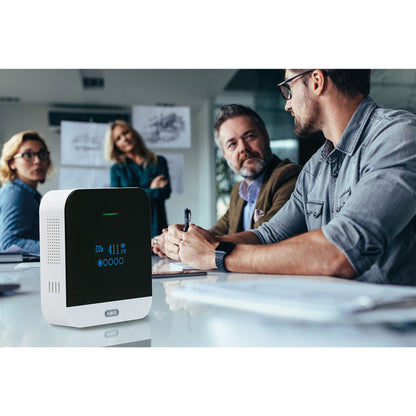 ABUS CO2 Detector AirSecure for Air quality Humidity Temperature Alarm 10 Year