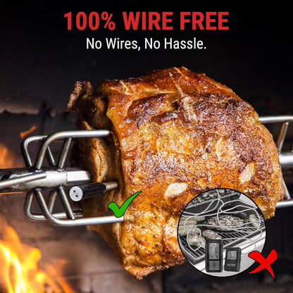 ThermoPro TempSpike Probe Wireless Meat Thermometer Bluetooth Air Fryer Grilling BBQ
