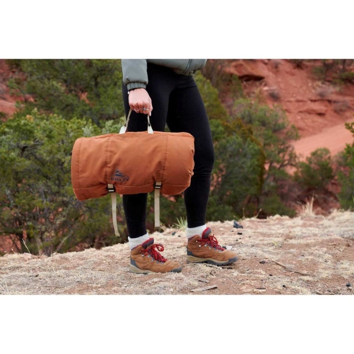 Kelty Cordavan Outdoor XL Picnic Blanket Ground Sheet with Carry Handle 76"x66"