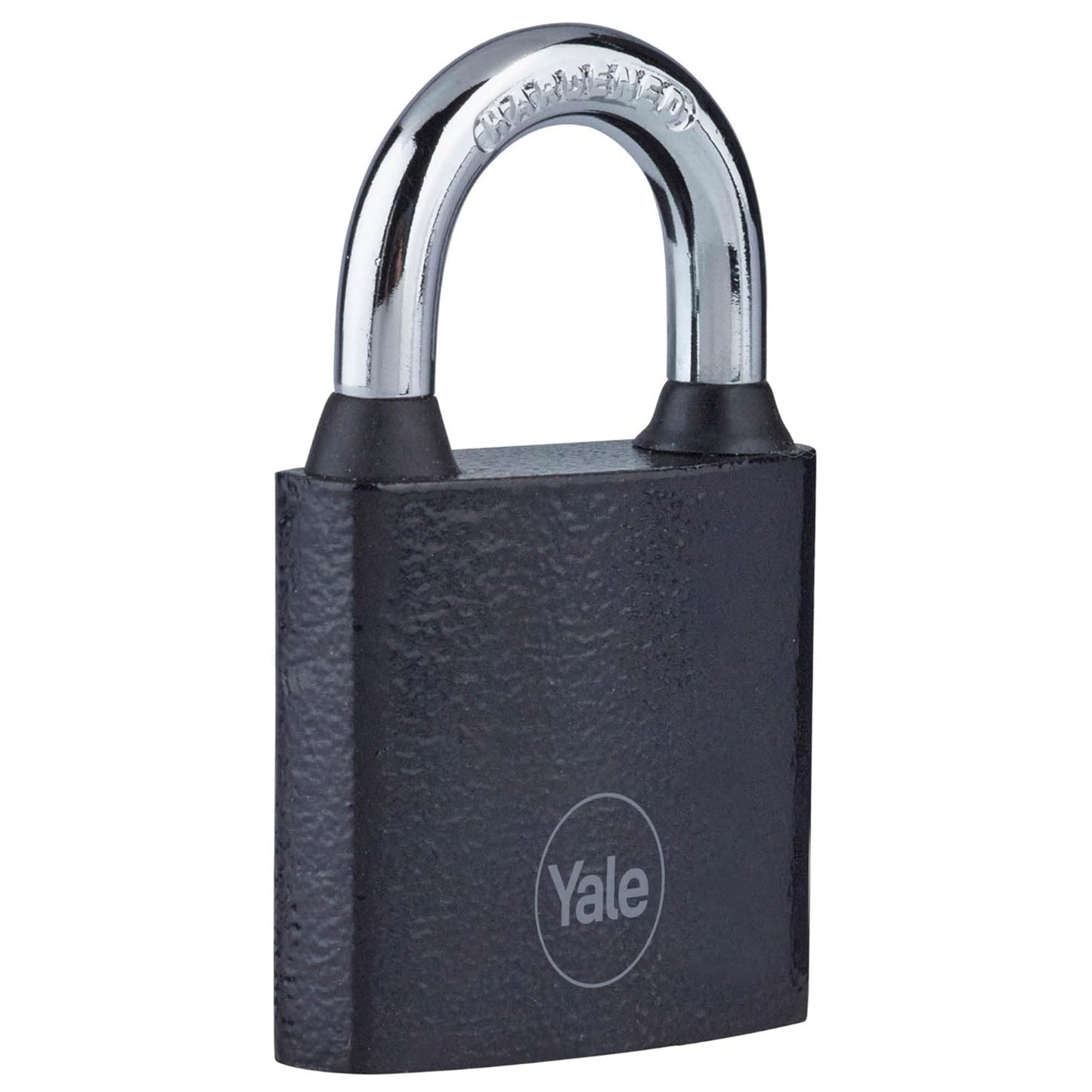 Yale Standard Security Iron Padlock 32mm Black Hardened Steel Shackle Indoor