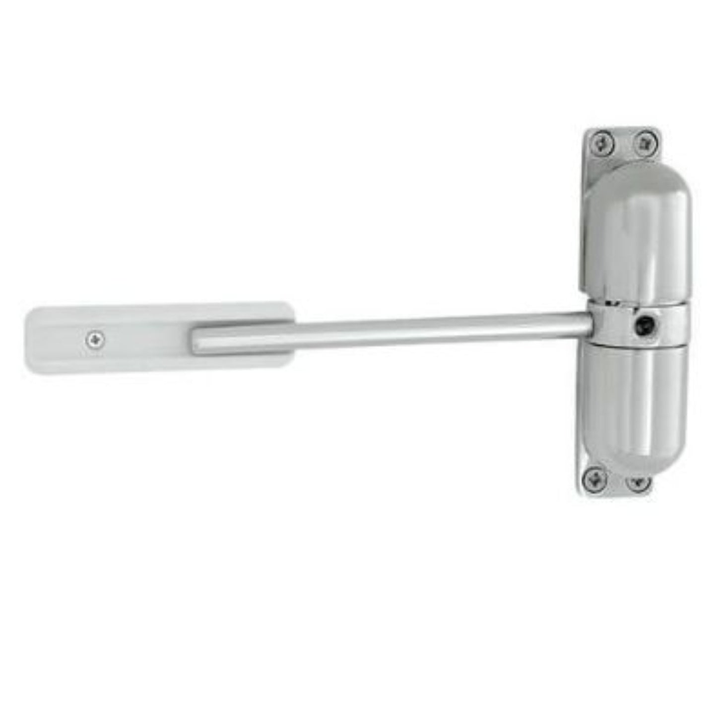 Yale Surface Mounted Door Closer Spring Loaded with Adjustable Tensioner White