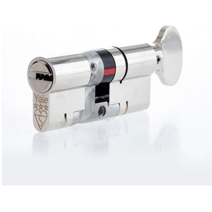 Yale Platinum 1 Star Single Euro Thumbturn Cylinder lock 35/35 70mm B-YS3-3535NT