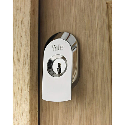 Yale British Standard Nightlatch 40mm Chrome Finish High Security Approved