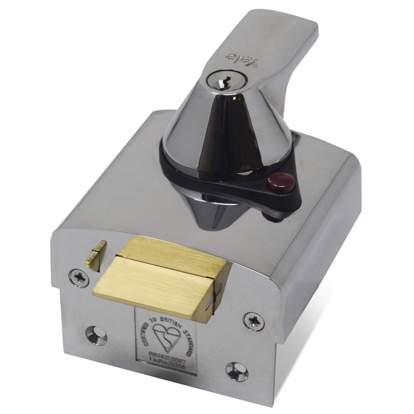 Yale British Standard Nightlatch 40mm Chrome Finish High Security Approved