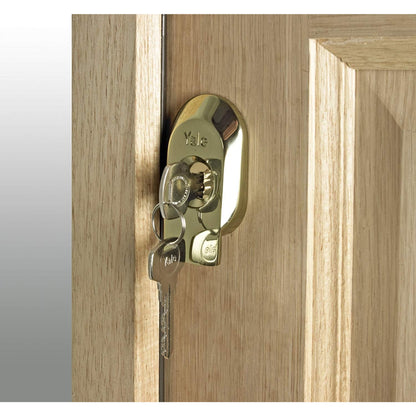 Yale BS1 Standard Nightlatch 60 mm Metallic Finish High Security P-BS2-DMG-PB-60
