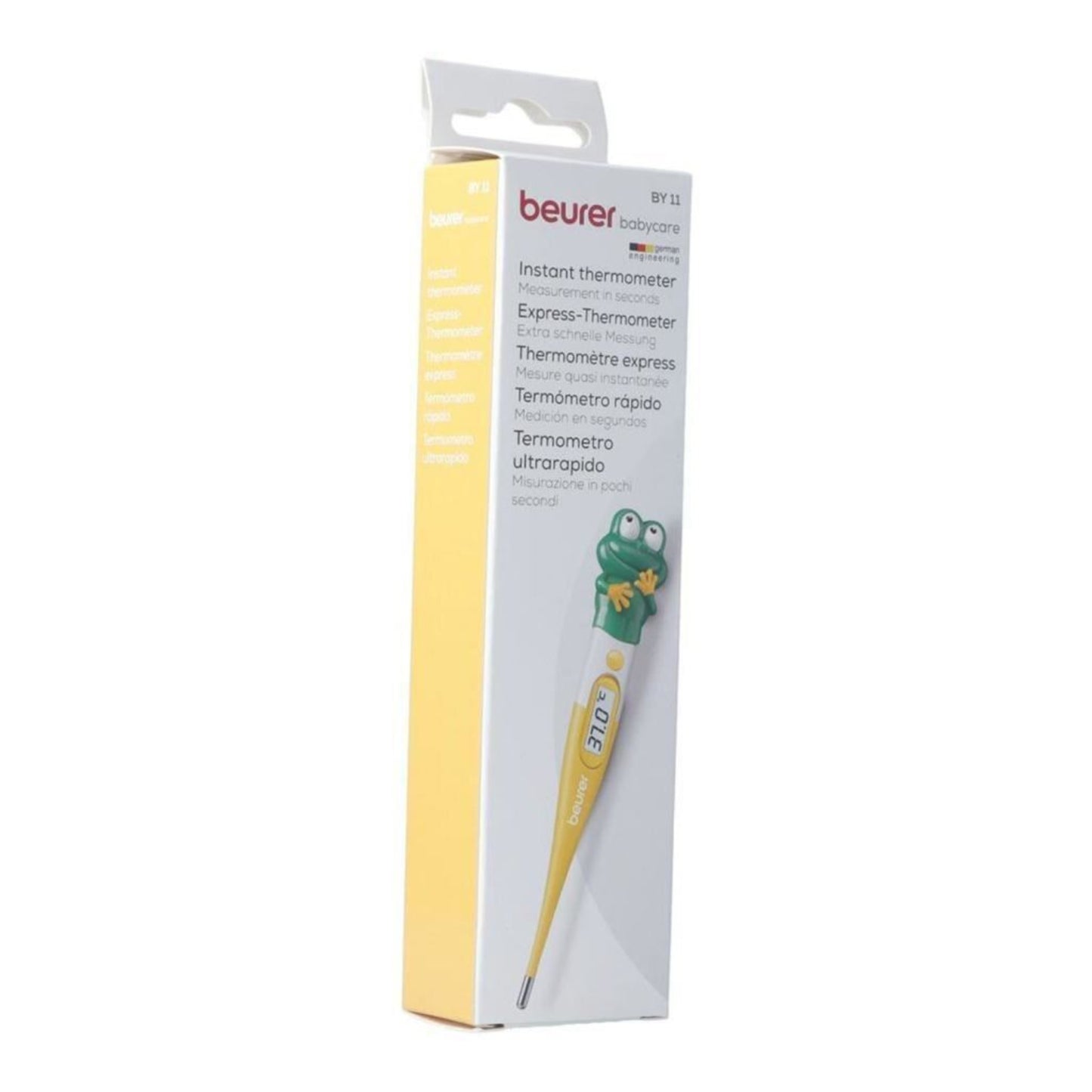 Beurer BY11 Frog Children Digital Instant Thermometer Flexible Tip Fever Alarm