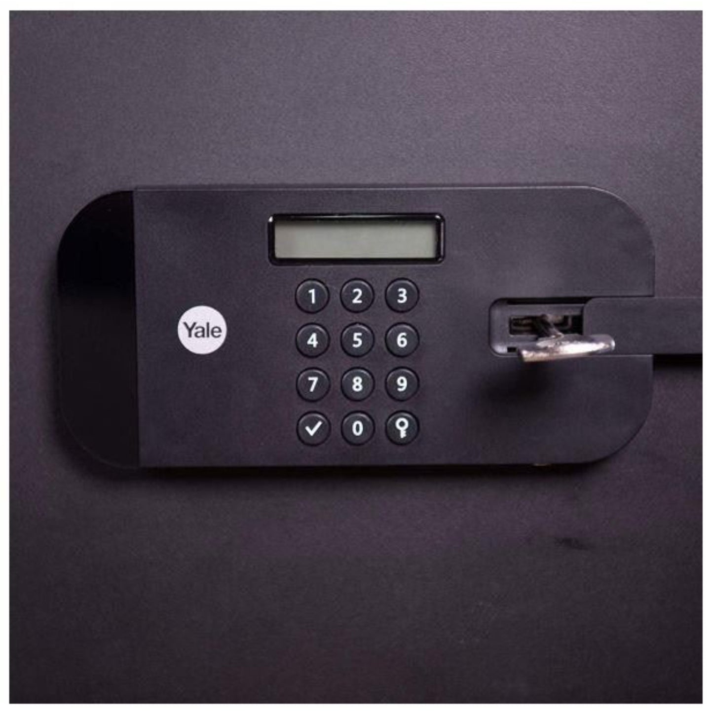 Yale Laptop Safe Digital Keypad Steel Locking Bolts Override Key 20 x 35 x 20 cm