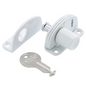 Yale Locks P123WE Sash Window Presslock White Key Included