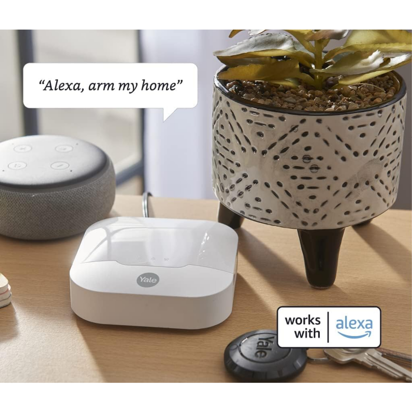 Yale Sync Smart Home Alarm 5-Piece Kit Wireless System with App Control IA-305