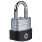 Yale High Security Heavy Duty 40mm Laminated Steel Padlock Open Hardened Shackle