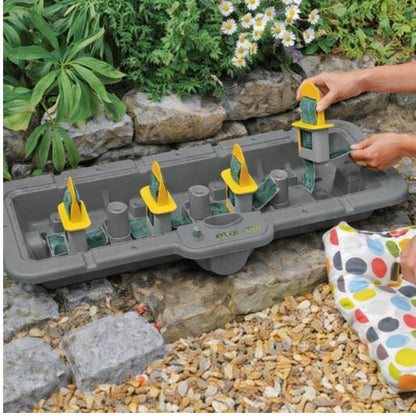 Hozelock Windowsill Garden Container Self-Watering Planter 15L Reservoir Grey