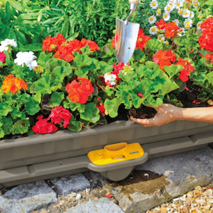 Hozelock Windowsill Garden Container Self-Watering Planter 15L Reservoir Grey