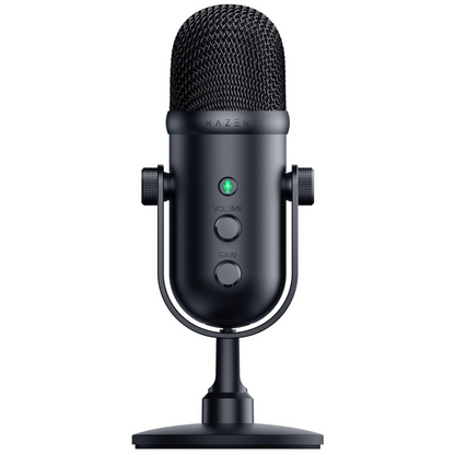 Razer Seiren V2 Pro USB Microphone for Streamers High Pass Filter Shock Absorber
