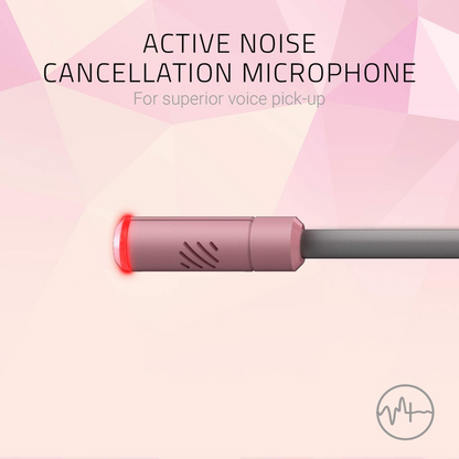 Razer Kraken Kitty Edition Gaming Headset Chroma Lighting Wired 50mm Driver Pink