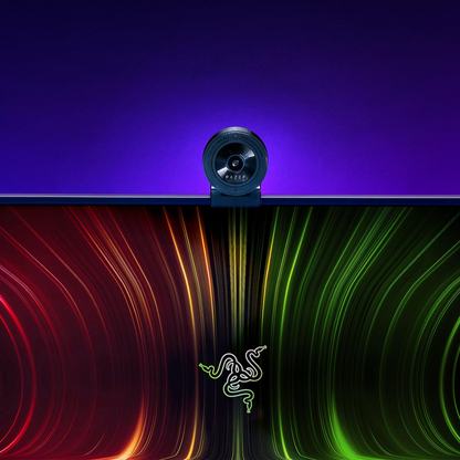 Razer Kiyo X Full HD Streaming Webcam 1080p 30 FPS or 720p 60 FPS Auto Focus
